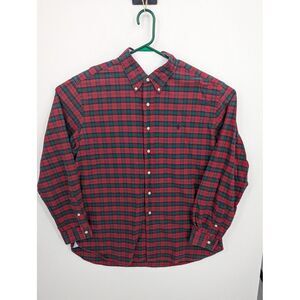 VTG Ralph Lauren Men's Classic Fit Long Sleeve Button Down Shirt, XL, Christmas